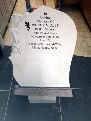 Craven Arms Memorials Wendy Violet Bodenham Memorial