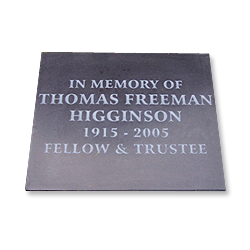 Flat Tablets - The more simple Flat Tablets can be of varying sizes and finishes... Craven Arms Memorials
