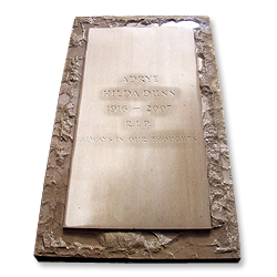 Ledger Headstones - Ledger headstones are manufactured to the customers requirements... Craven Arms Memorials